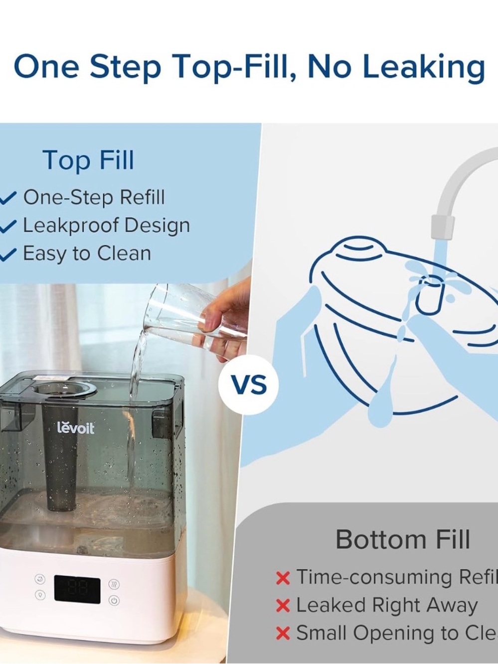 Levoit Ultrasonic Smart Humidifier - Picture 8 of 10